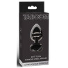 TABOOM Plug bijou anal Diamond Jewel M 7 x 3.3cm Noir